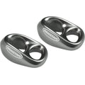 Ronstan Shock - 3/16" Line - 1/4" Webbing - Grey - Pair — marine hardware