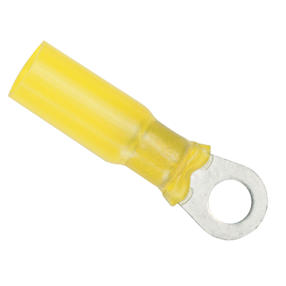 Ancor 12-10 Gauge - #8 Heat Shrink Ring Terminal - 25-Pack — marine terminals