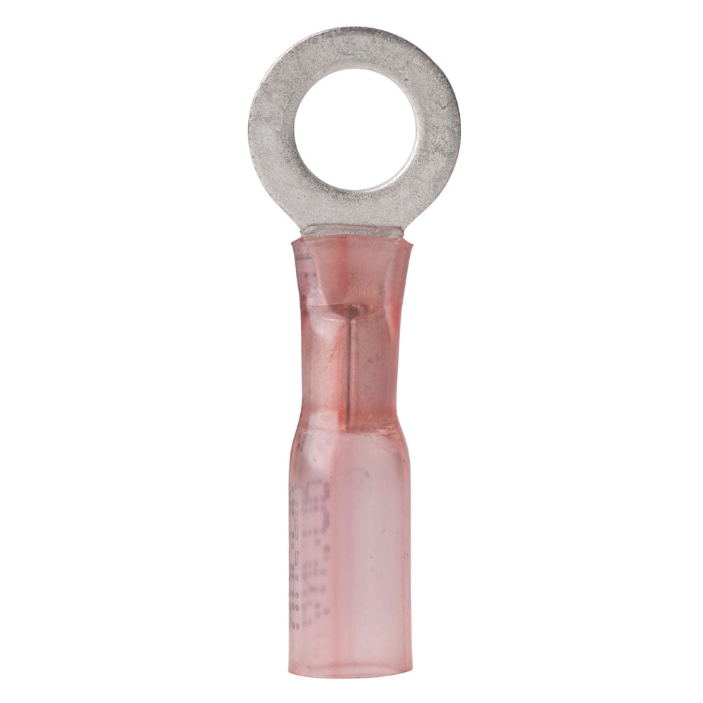 Ancor 22-18 Gauge - #10 Heat Shrink Ring Terminal - 100-Pack — marine terminals