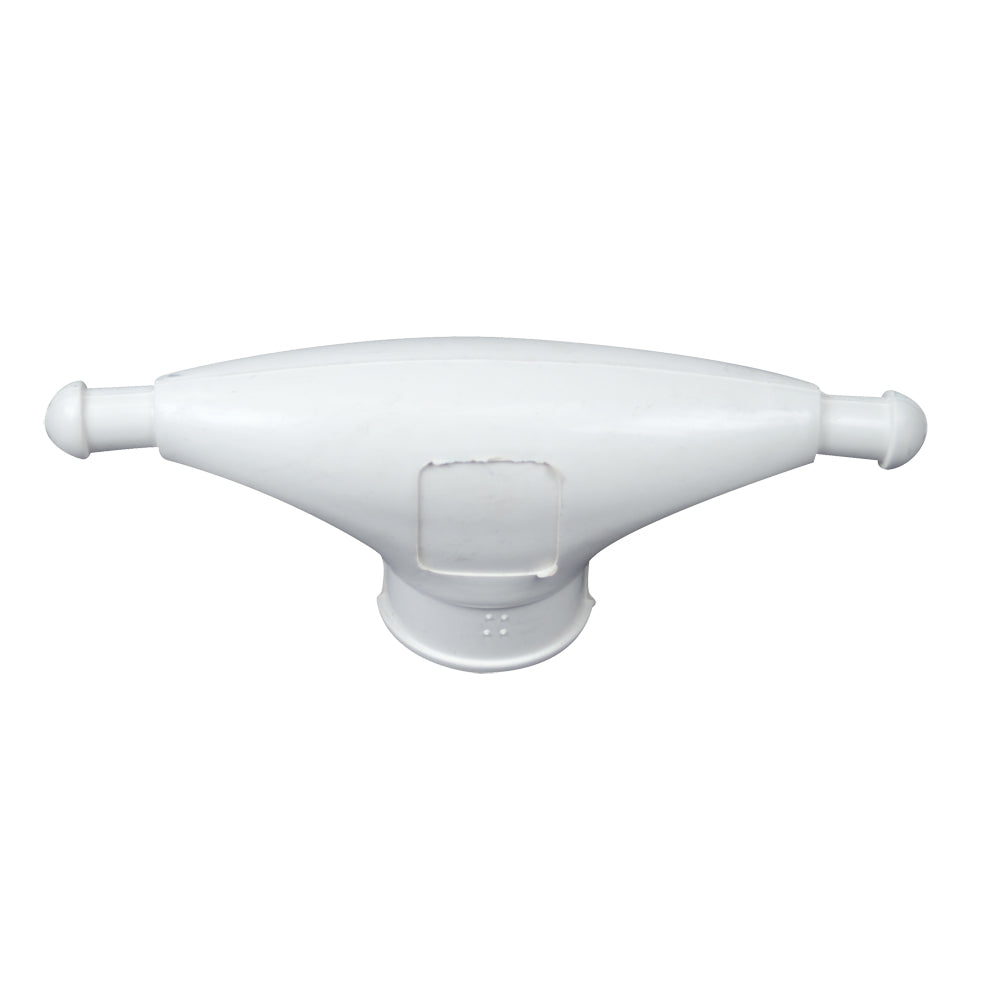 Whitecap Rubber Spreader Boot - Pair - Medium - White — marine accessories