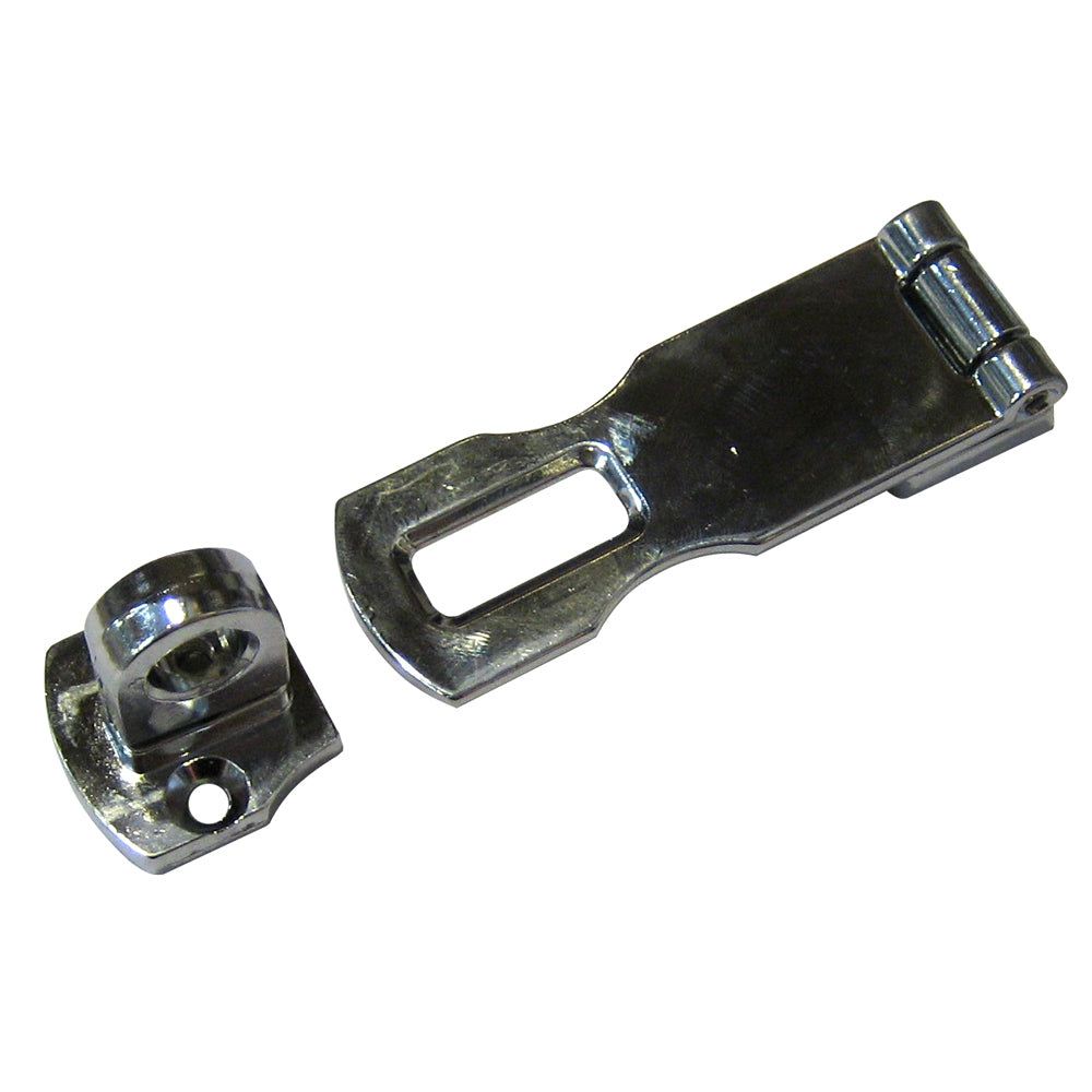 Perko Swivel Eye Hasp - 3" - Chrome Plated Zinc — marine latches