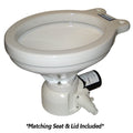 Raritan Sea Era Toilet - Household Style - Remote Intake Pump - Straight & 90° Discharge - Smart Toilet Control - 12v — marine marine sanitation