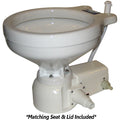 Raritan Sea Era Toilet - Marine Size - Freshwater Solenoid - Straight & 90° Discharge - Smart Toilet Control - 12v — marine marine sanitation