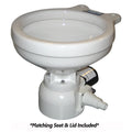 Raritan Sea Era Toilet - Marine Size - Remote Intake Pump - Straight & 90° Discharge - Smart Toilet Control - 12v — marine marine sanitation