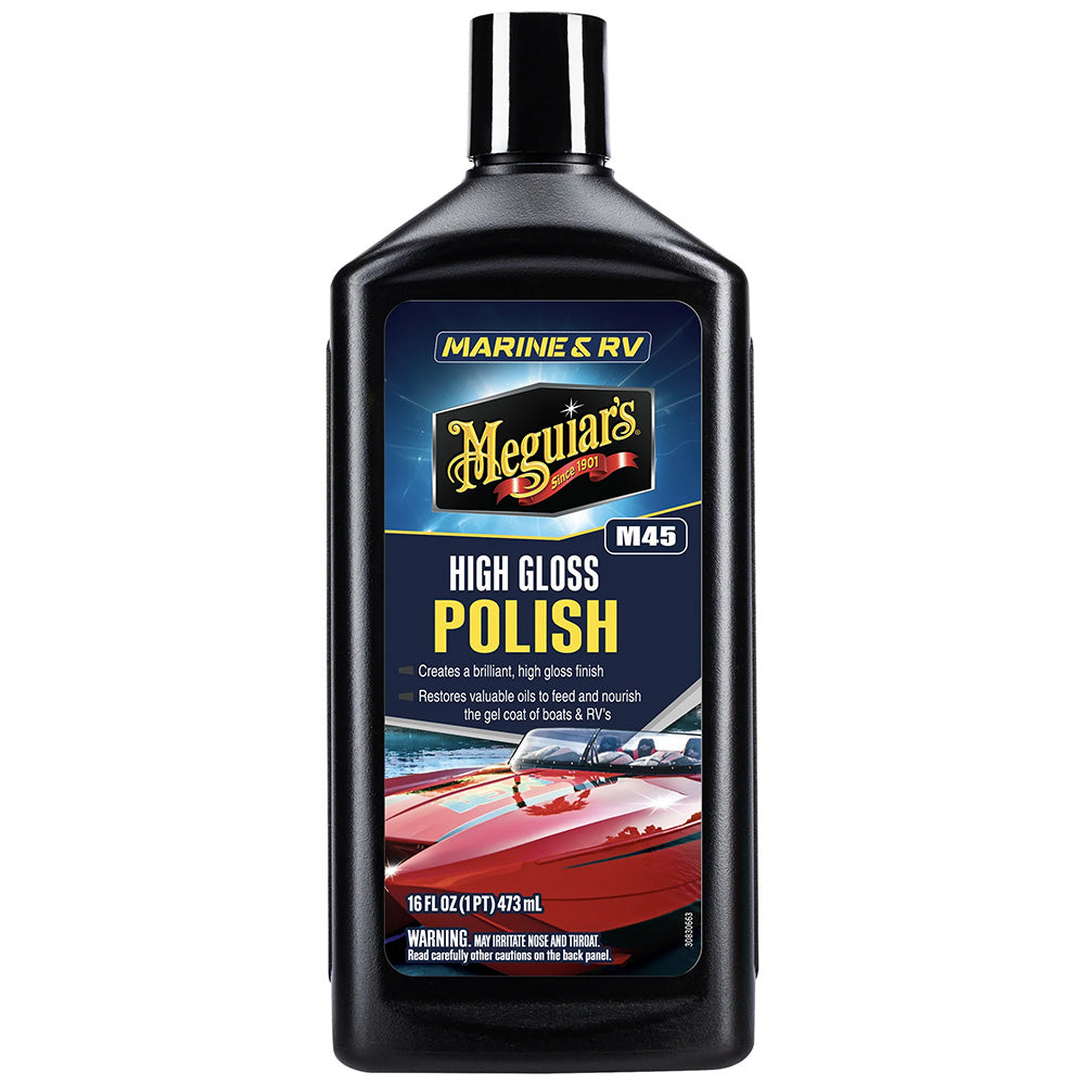 Meguiar's #45 Boat/RV Polish & Gloss Enhancer - 16oz — marine cleaning