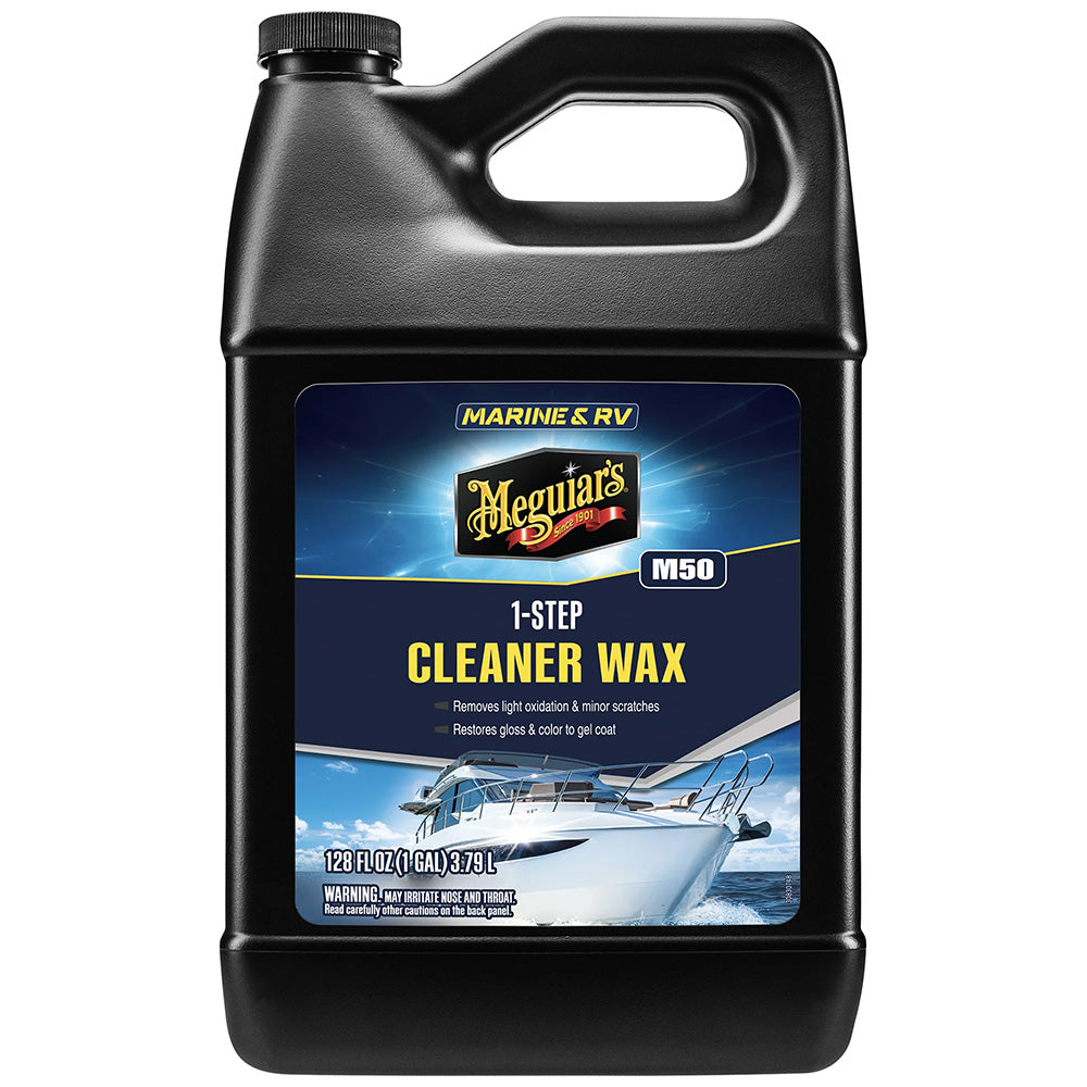 Meguiar's #50 Boat/RV Cleaner Wax - Liquid 1 Gallon — marine cleaning