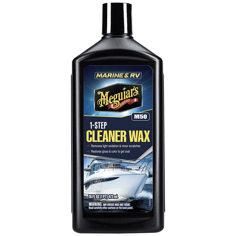 Meguiar's #50 Boat/RV Cleaner Wax - Liquid 16oz — marine cleaning