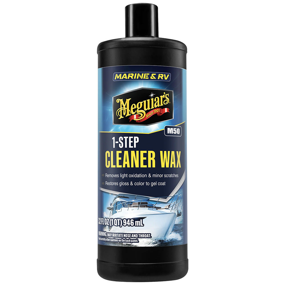 Meguiar's #50 Boat/RV Cleaner Wax - Liquid 32oz — marine cleaning