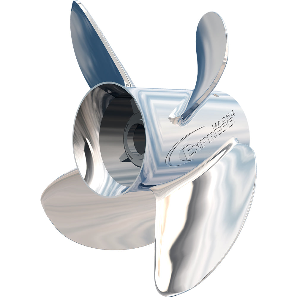 Turning Point Propellers Turning Point Express® Mach4™ - Left Hand - Stainless Steel Propeller - EX-1515-4L - 4-Blade - 15" x 15 Pitch — marine propellers