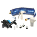 Shurflo by Pentair PRO WASHDOWN KIT™ II Ultimate - 12 VDC - 5.0 GPM - Includes Pump, Fittings, Nozzle, Strainer, 25' Hose — marine washdown / pressure pumps