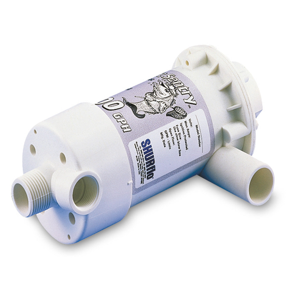 Shurflo by Pentair BAIT SENTRY™ 800 Magnetic Drive Livewell Pump - 800 GPH — marine livewell pumps