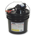 Shurflo by Pentair Oil Change Pump w/3.5 Gallon Bucket - 12 VDC, 1.5 GPM — marine transfer pumps