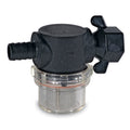 Shurflo by Pentair Swivel Nut Strainer - 1/2" Barb Inlet - Clear Bowl — marine strainers & baskets
