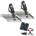 Lenco Marine Lenco 9" x 12" Edge Mount Trim Tab Kit w/LED Indicator Switch Kit — marine trim tabs