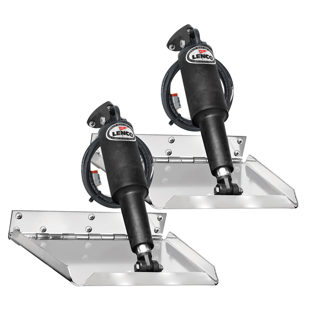 Lenco Marine Lenco 14" x 12" Standard Performance Kit w/o Switch — marine trim tabs