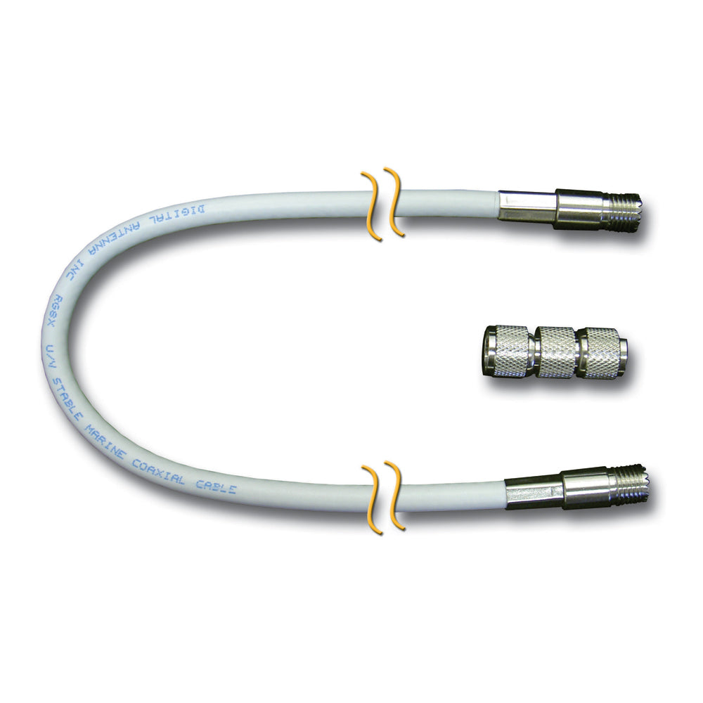 Digital Antenna Extension Cable f/500 Series VHF/AIS Antennas - 10' — marine antenna mounts & accessories