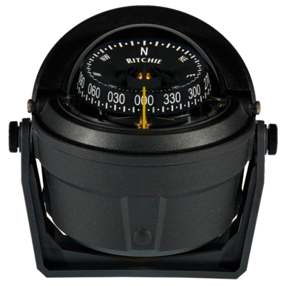 Ritchie B-81-WM Voyager Bracket Mount Compass - Wheelmark Approved f/Lifeboat & Rescue Boat Use — marine compasses