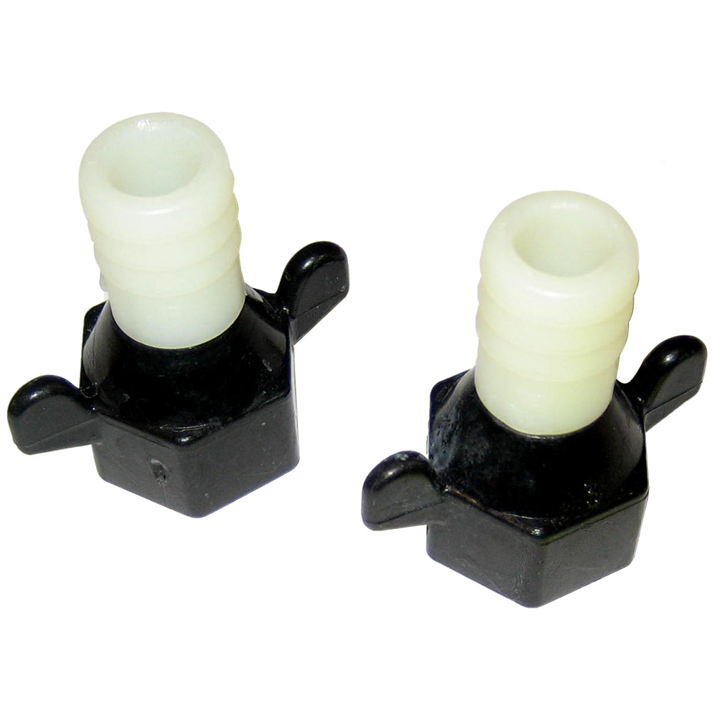 Shurflo by Pentair Straight Fitting Port Adapter - 1/2"-14 NPT(F) x 3/4"Barb — marine accessories
