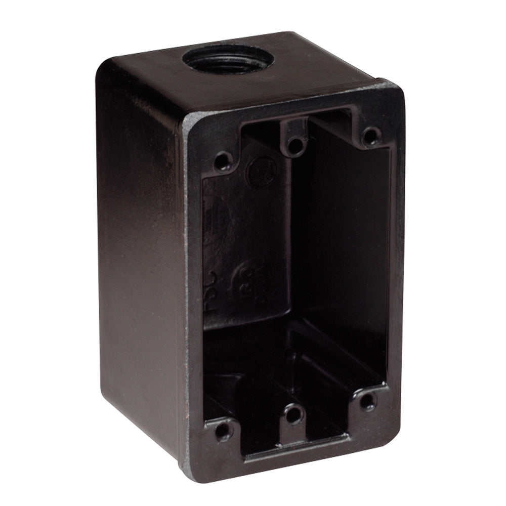Marinco FS Box Black f/15A, 20A, 30A Receptacles — marine shore power