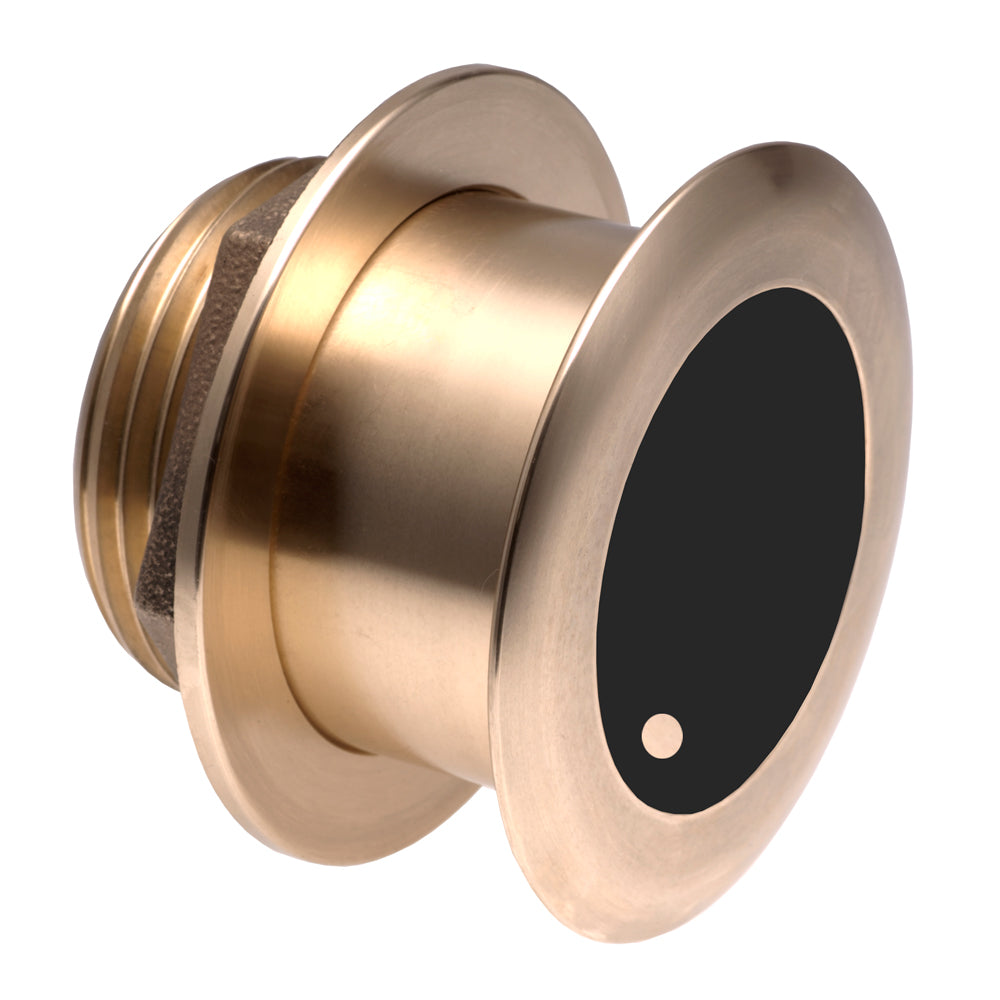 Garmin Bronze Thru-hull Wide Beam Transducer w/Depth & Temp - 12° tilt, 8-pin - Airmar B175HW — marine transducers