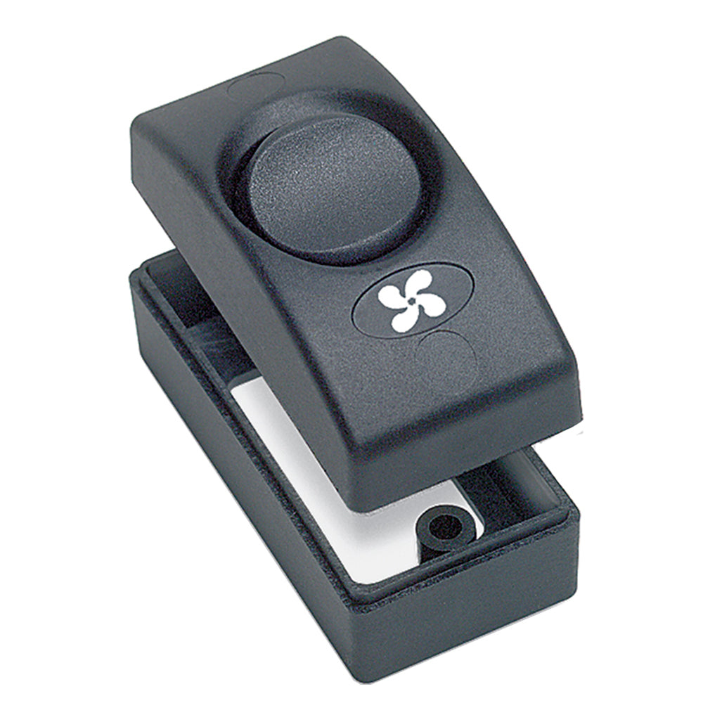 BEP Marine BEP Countour 1100 Series Single Interior Switch - On/Off - Black — marine switches & accessories