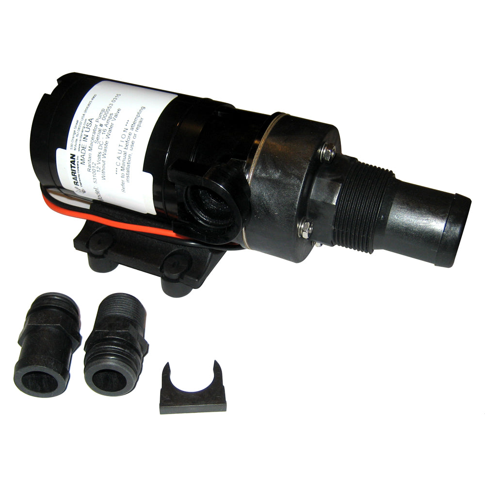Raritan Macerator Pump - 12v w/Barb Adapter — marine marine sanitation