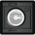 Blue Sea Systems Blue Sea 1139 DC M-Series Black Panel Square — marine electrical panels