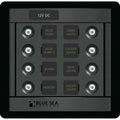 Blue Sea Systems Blue Sea 1450 DC 8 Position CLB Square — marine electrical panels
