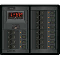 Blue Sea Systems Blue Sea 1217 12V DC 12 Position w/Digital Meter — marine electrical panels