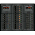 Blue Sea Systems Blue Sea 1218 12V DC Main + 19 Positions / 120V AC Main + 6 Positions — marine electrical panels
