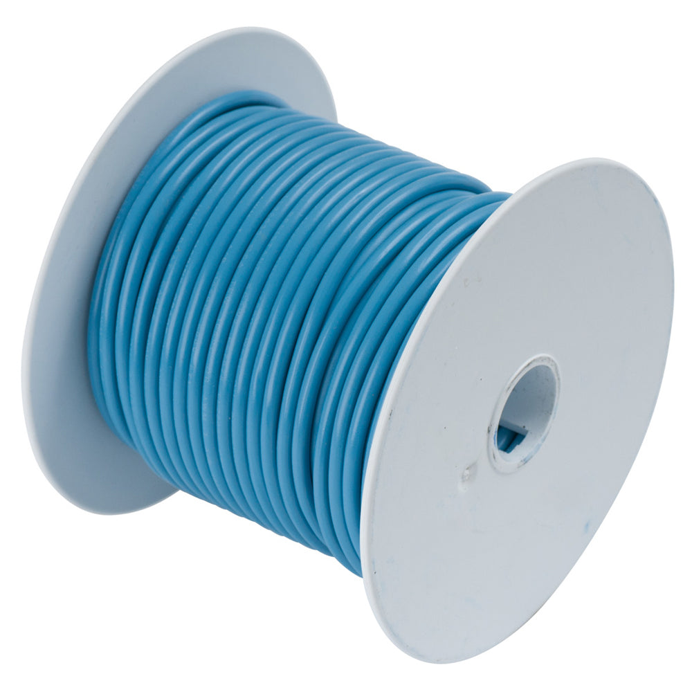 Ancor Light Blue 14AWG Tinned Copper Wire - 100' — marine wire