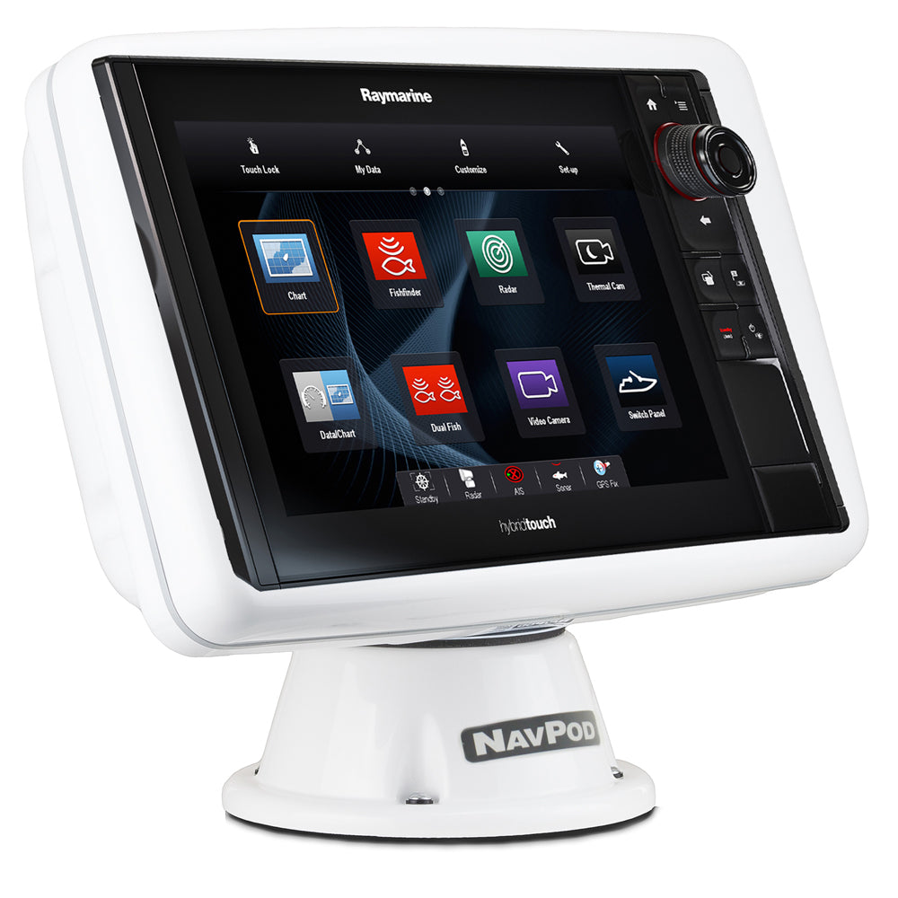 NavPod PP5205 PowerPod Pre-Cut f/Raymarine eS127 and eS128 — marine display mounts