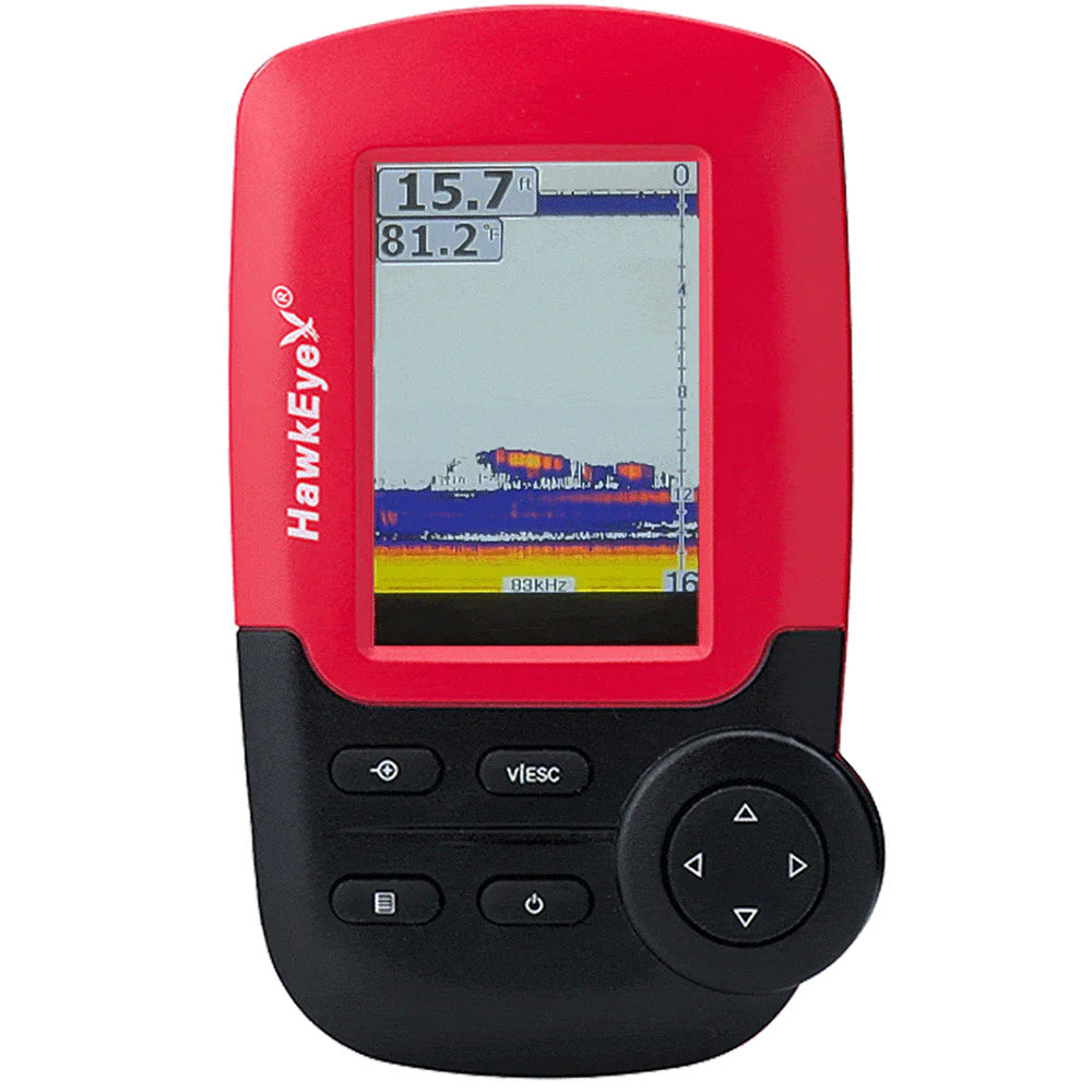 HawkEye FishTrax™ 1C Fish Finder w/HD Color Display — marine fishfinder only