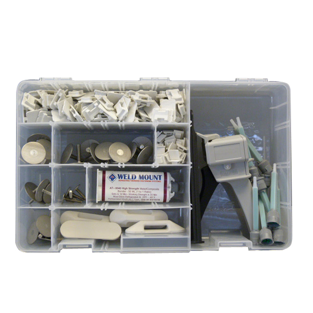Weld Mount Executive Adhesive & Fastener Kit w/AT-8040 Adhesive — marine tools