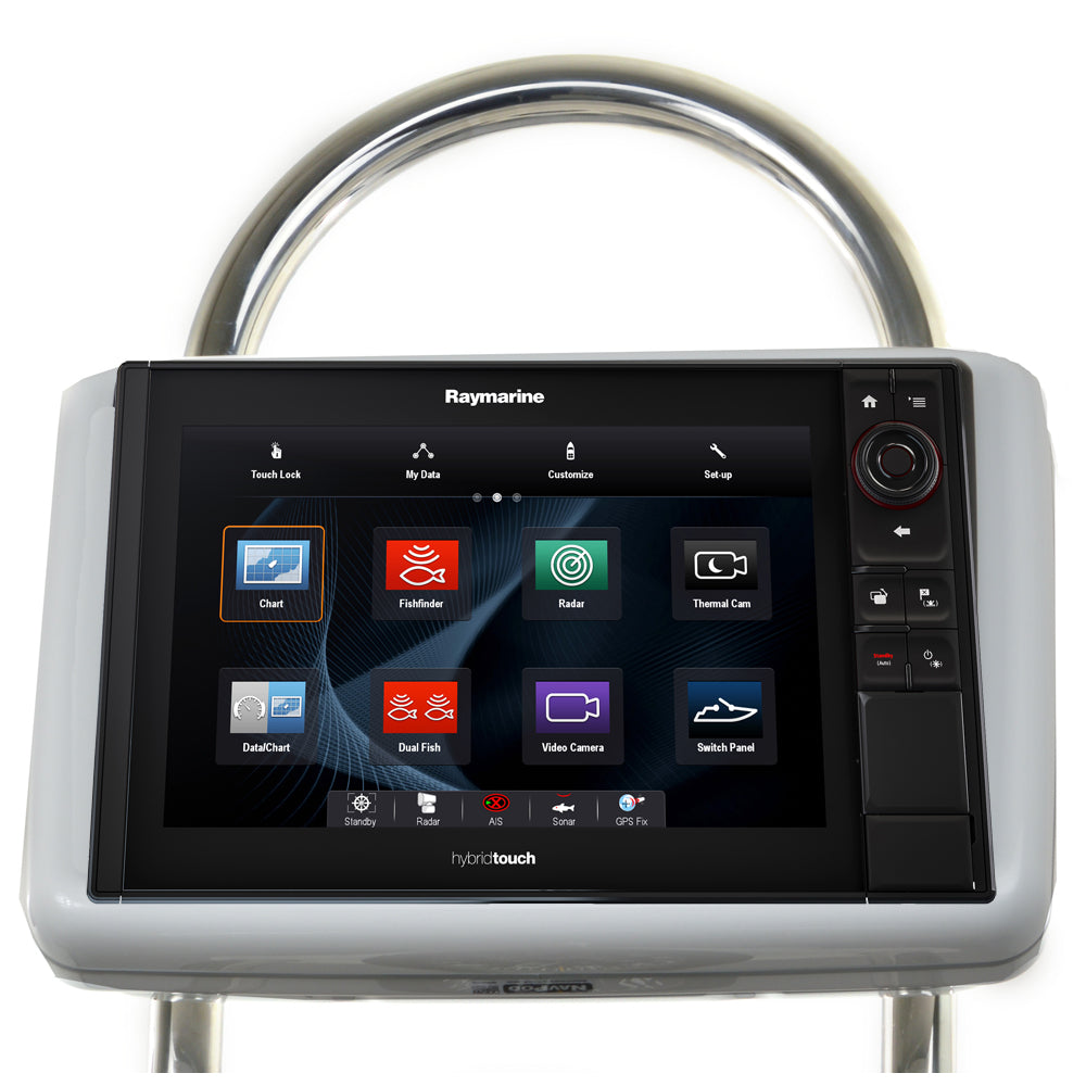NavPod GP2205 SailPod Pre-Cut f/Raymarine es127/es128 f/12" Wide Guard — marine display mounts