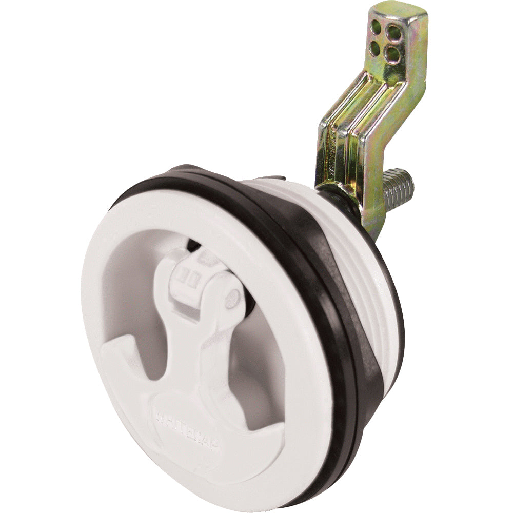 Whitecap Non-Locking Nylon T-Handle - White/White — marine latches