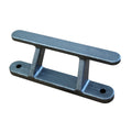 Dock Edge Dock Builders Cleat - Angled Aluminum Rail Cleat - 8" — marine cleats