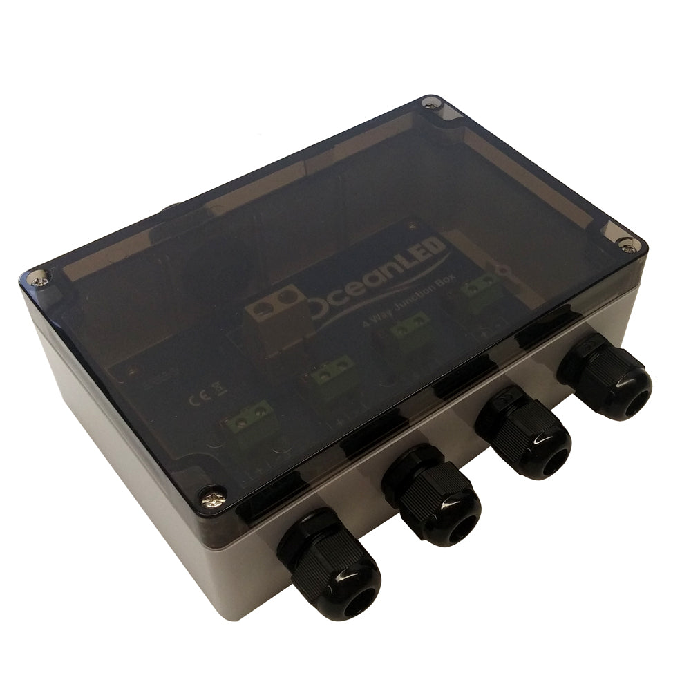 OceanLED Standard 4-Way Junction Box — marine accessories