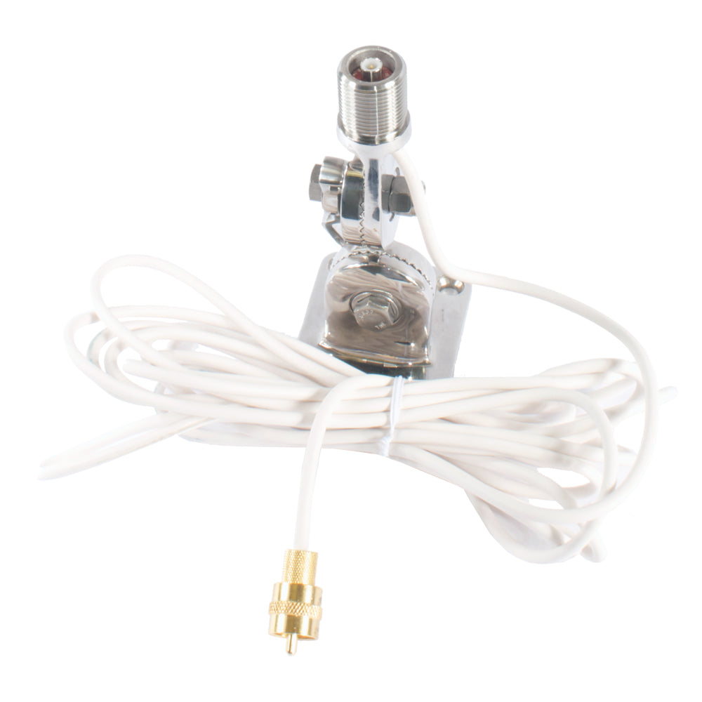 Shakespeare Quick Connect SS Mount w/Cable f/Quick Connect Antenna — marine antenna mounts & accessories