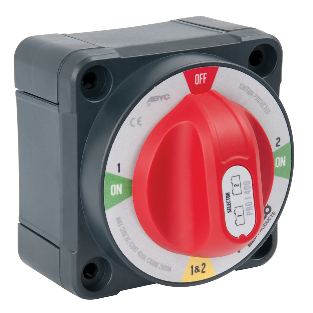 BEP Marine BEP Pro Installer 400A Selector Battery Switch - MC10 — marine battery management