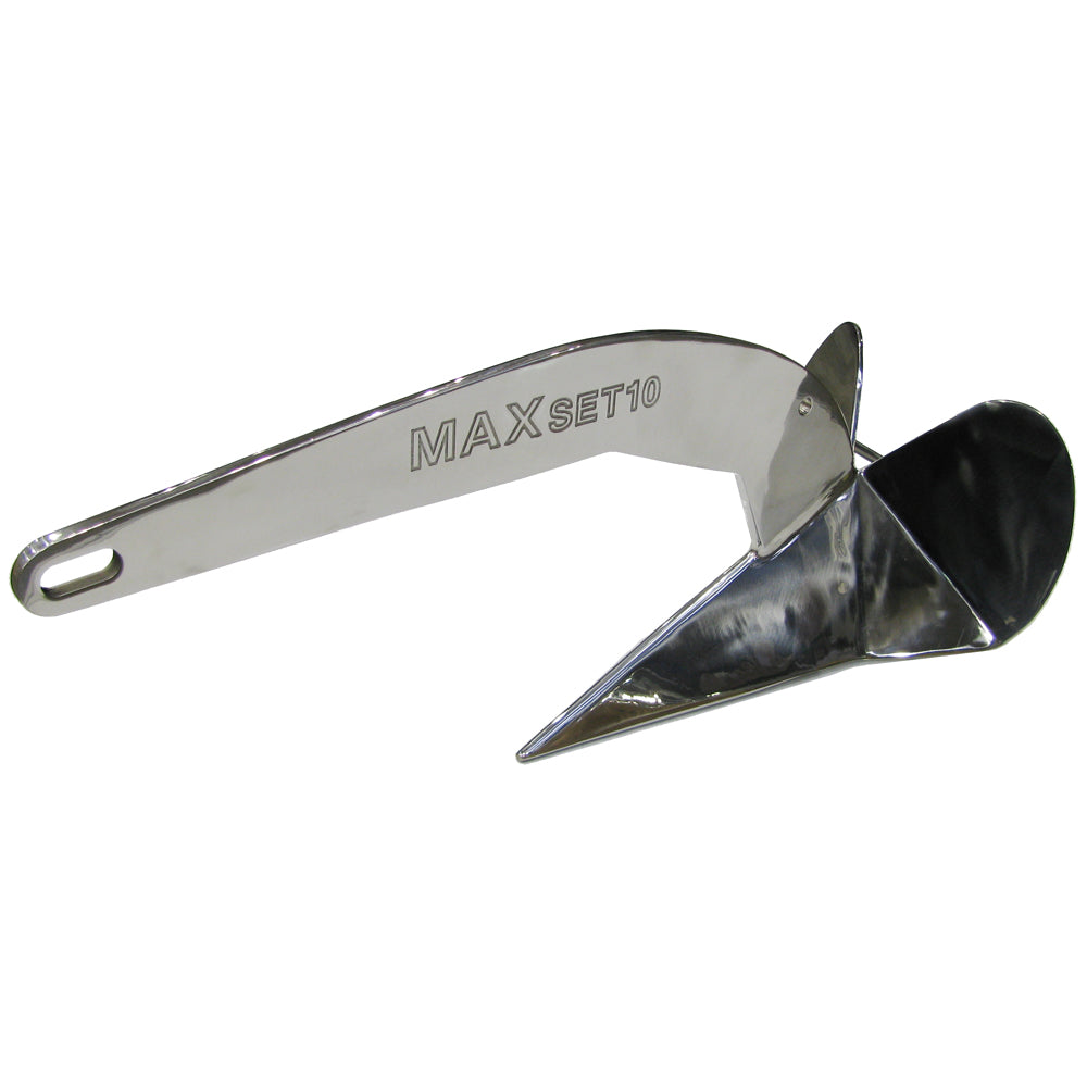 Maxwell MAXSET Stainless Steel Anchor - 35lb — marine anchors