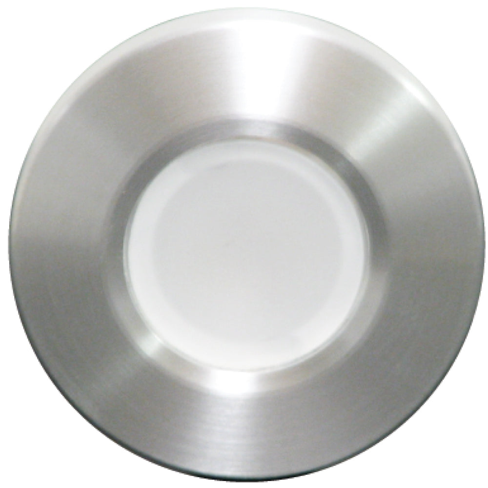 Lumitec Orbit Spectrum Flush Mount Down Light - Brushed Housing - White Dimming & Red/Blue Non-Dimming — marine dome/down lights