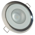 Lumitec Mirage Flush Mount Down Light Spectrum RGBW - Polished Bezel — marine dome/down lights