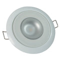 Lumitec Mirage Flush Mount Down Light Spectrum RGBW - White Housing — marine dome/down lights
