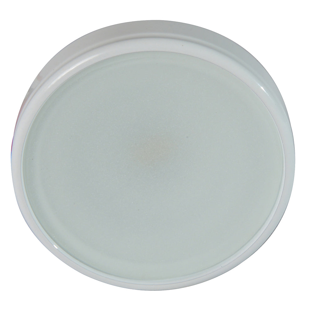 Lumitec Halo Flush Mount Down Light Spectrum RGBW - White Housing — marine dome/down lights