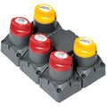 BEP Marine BEP Battery Distribution Cluster f/Twin Outboard Engines w/Three Battery Banks w/Motorized VSR — marine battery management