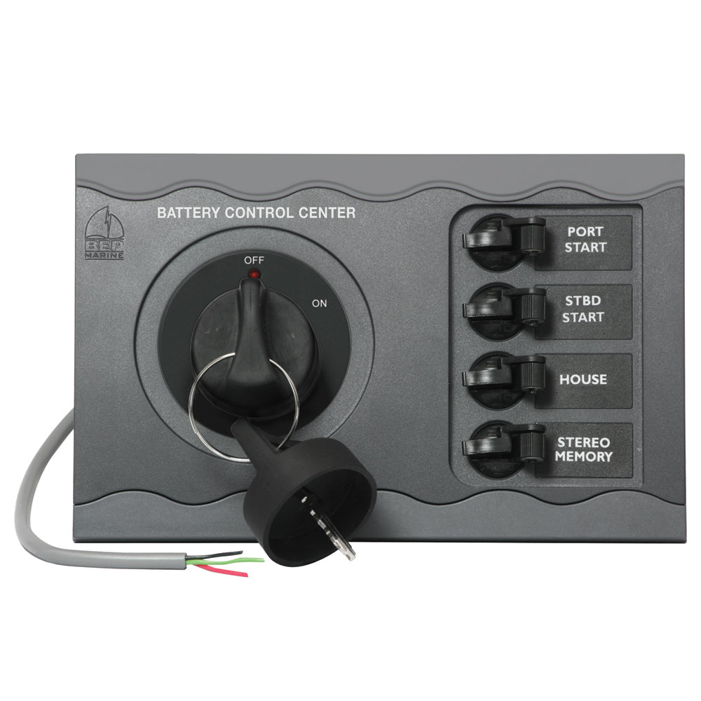 BEP Marine BEP Battery Control Center f/Twin Engine Remote — marine battery management