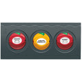 BEP Marine BEP Contour Connect 3 Battery Switch Panel w/3 Disconnects — marine battery management