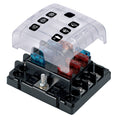 BEP Marine BEP ATC Six Way Fuse Holder Quick Connect w/Cover & Link — marine fuse blocks & fuses