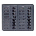 BEP Marine BEP DC Panel - 16-Way - No Meter — marine electrical panels